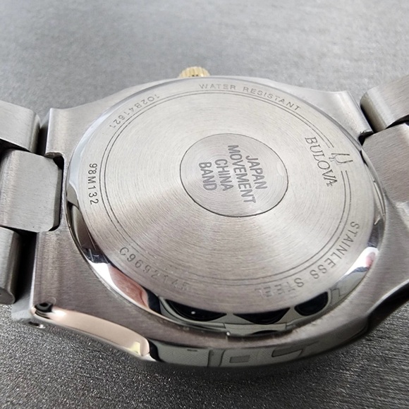 Bulova 34mm Surveyor White Dial Two Tone 98M132 - Picture 5 of 5